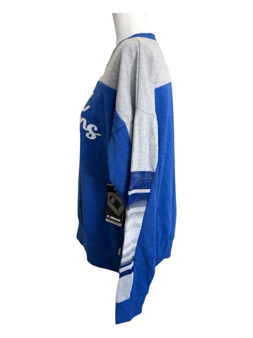 Colosseum BYU Cougars Sweatshirt Womens M Blue Crewneck Pullover NCAA NWT - Picture 2 of 8